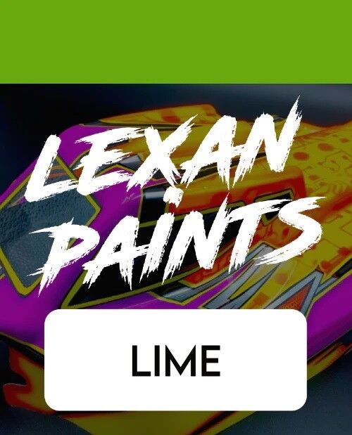 Lexan Paints Airbrush Lexanfarbe - Lime (100ml)