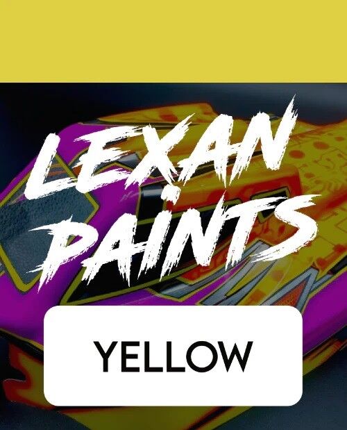 Lexan Paints Airbrush Lexanfarbe - Yellow (100ml)