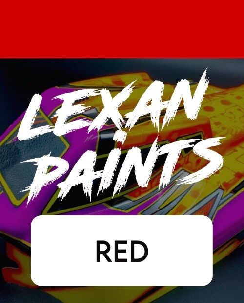 Lexan Paints Airbrush Lexanfarbe - Red (100ml)