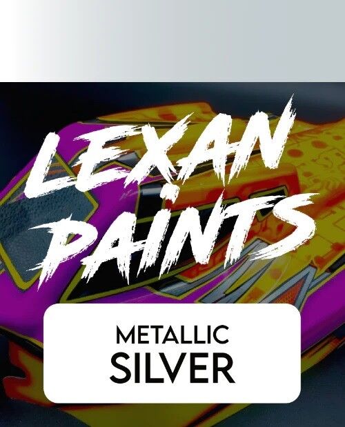 Lexan Paints Airbrush Lexanfarbe - Metallic Silver (100ml)