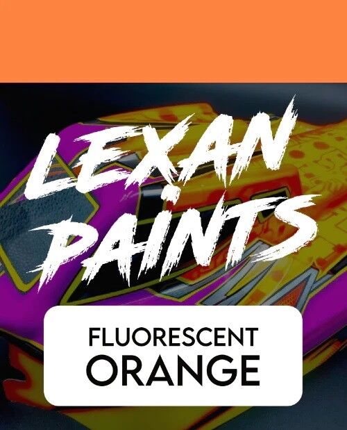 Lexan Paints Airbrush Lexanfarbe - Fluo Orange (100ml)