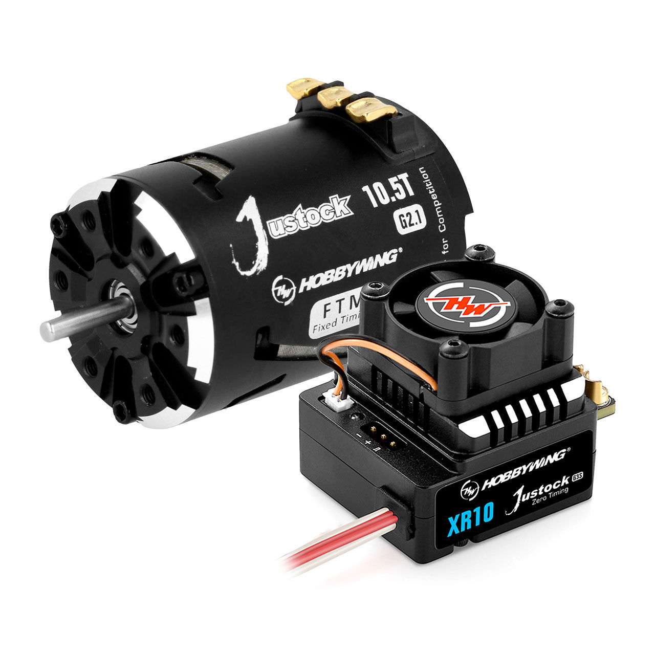 Hobbywing XERUN Justock Combo XR10 G3S ESC + 10.5T Brushless