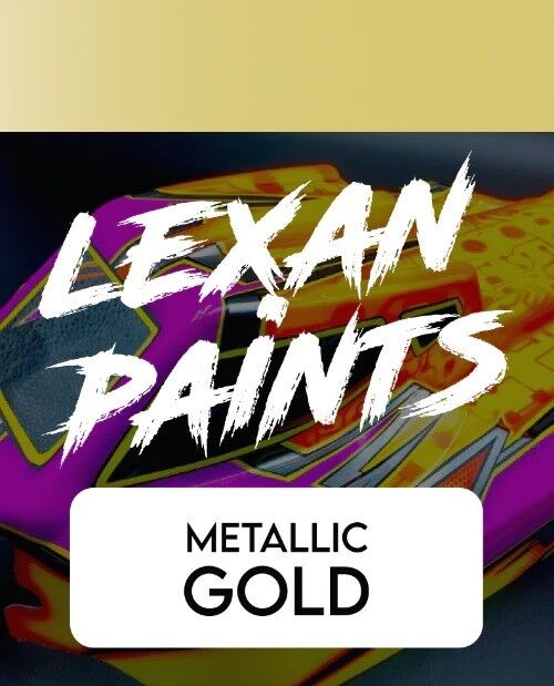 Lexan Paints Airbrush Lexanfarbe - Metallic Gold (100ml)