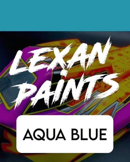 Lexan Paints Airbrush Lexanfarbe - Aqua Blue (100ml)